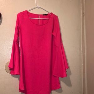 Love Culture Neon Pink Beach Dress